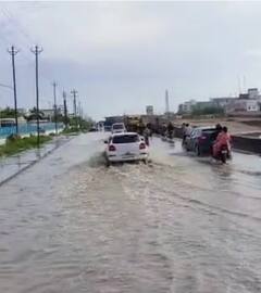 Gujarat Rain Photo: ગુજરાતના અનેક વિસ્તારોમાં જળબંબાકાર, તસવીરોમાં જુઓ વરસાદી નજારો