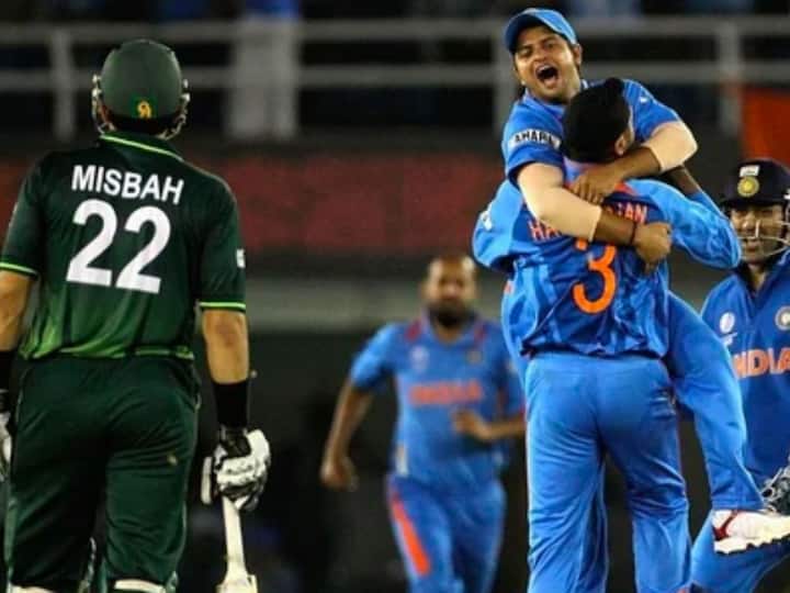 One of the most important rivalries transpired during the 2011 World Cup where India ended up winning the title. Speaking about India vs Pakistan game, the Men In Blue once again dominated the clash and ended up winning the match by 29 runs. (Getty)