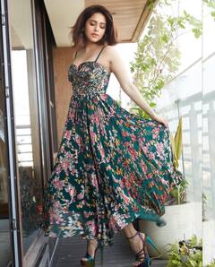 Nushrratt Bharuccha Shows How To Ace Summer Look In A Floral Printed Dress | PICS