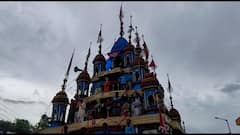 Ratha Yatra Ulto Rath : মহিষাদলে উল্টোরথের রশিতে টান, ১৩ চূড়ার এই রথ ঘিরে কত ইতিহাস !