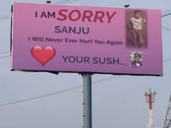 Noida Billboard Featuring 'I Am Sorry Sanju' Message Amuses Twitter Users