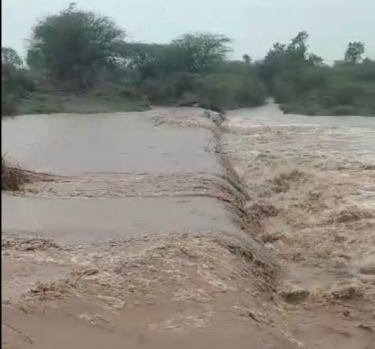 Gujarat Rain Update 5 inches of rain in Kamrej and 4 inches in Palsana Gujarat Rain: રાજ્યમાં મેઘરાજાની ધમાકેદાર બેટિંગ, નદીઓમાં આવ્યા ઘોડાપૂર