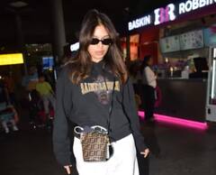 ਰੂਮਰਡ ਬੁਆਏਫ੍ਰੈਂਡ ਦੇ ਨਾਲ ਏਅਰਪੋਰਟ ‘ਤੇ ਇਸ ਲੁਕ 'ਚ ਨਜ਼ਰ ਆਈ Bhumi Pednekar, ਕੈਮਰੇ ਤੋਂ ਬਚਦੀ ਨਜ਼ਰ ਆਈ