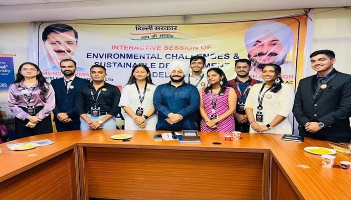 MLA Jarnail Singh engages with Students, Sparks Conversations on Environmental Challenges and Sustainable Development in Delhi ‘ਆਪ’ ਪੰਜਾਬ ਅਤੇ ਚੰਡੀਗੜ੍ਹ ਦੇ ਇੰਚਾਰਜ ਜਰਨੈਲ ਸਿੰਘ ਨੇ ਵਿਦਿਆਰਥੀਆਂ ਨਾਲ ਗੱਲਬਾਤ ਦੌਰਾਨ ਵਾਤਾਵਰਣ ਦੀਆਂ ਚੁਣੌਤੀਆਂ ਅਤੇ ਵਿਕਾਸ ਬਾਰੇ ਕੀਤੀ ਗੰਭੀਰ ਚਰਚਾ