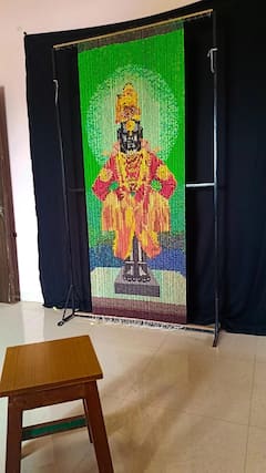 Aashadhi Wari 2023: विठ्ठल... विठ्ठल... 40 हजार तुळशीच्या मण्यांपासून तरुणानं साकारलं विठुरायाचं मोझॅक चित्र