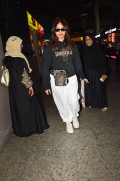 Bhumi Pednekar With Rumoured Boyfriend In Latest Airport PICS