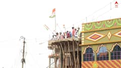 Panchayat Election 2023:শুভেন্দুর পদযাত্রায় উত্তেজনা, ছাদে তৃণমূল, রাস্তায় BJP