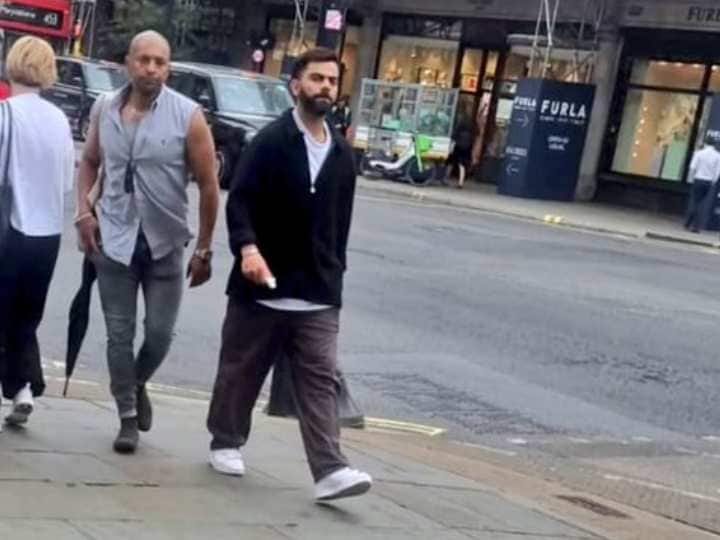 Virat Kohli was seen roaming in the streets of London, these pictures surfaced
