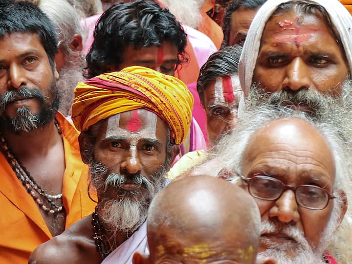 The sadhus have arrived here after completing the Char Dham Yatra to Yamunotri, Gangotri, Kedarnath and Badrinath shrines in Uttarakhand, PTI reported. (Image Source: PTI)