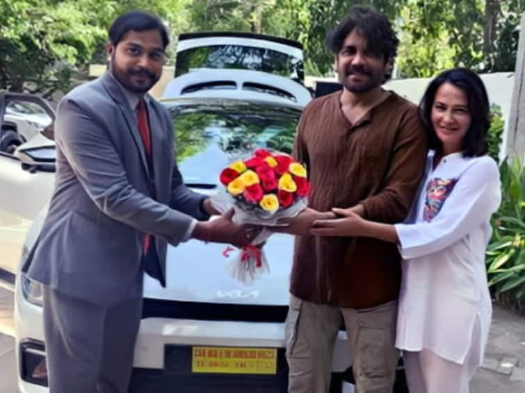 Nagarjuna Akkineni Buys Kia EV6 Electric Car Nagarjuna Akkineni: కొత్త ఎలక్ట్రిక్ కార్ కొన్న అక్కినేని నాగార్జున - ధర ఎంతో తెలుసా?