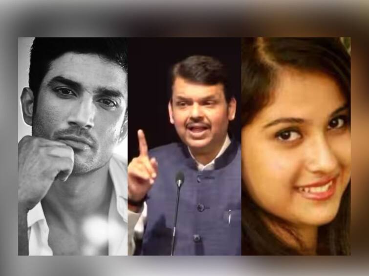 Devendra Fadnavis gives big update on sushant singh rajput and disha salian cases Devendra Fadnavis: सुशांत सिंह राजपूत आणि दिशा सालियन यांच्या मृत्यू प्रकरणाबाबत देवेंद्र फडणवीस यांनी दिला मोठी अपडेट; म्हणाले...