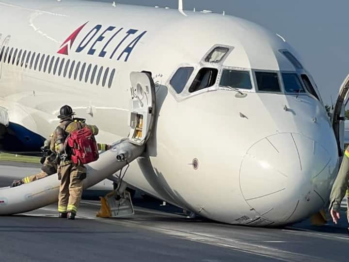 US Delta Plane: अमेरिकी एयरपोर्ट पर बिना लैंडिंग गियर के उतरा प्लेन, ऐसे बची सैकड़ों की जान