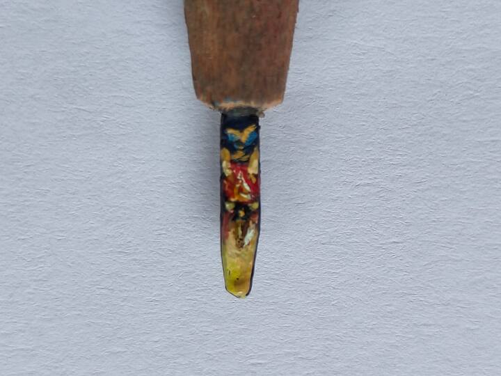 परभणीच्या जिंतूरमधील कलाकार प्रमोद उबाळे यांनी पेन्सिलच्या लीडवर विठुरायाची कलाकृती साकारली आहे.