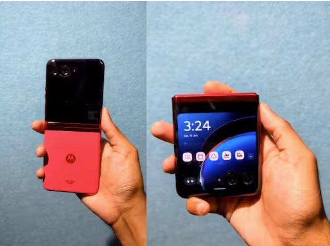 Upcoming Smartphone: 3 ਜੁਲਾਈ ਨੂੰ, Motorola Motorola Razr 40 ਸੀਰੀਜ਼ ਲਾਂਚ ਕਰੇਗੀ। ਇਸ ਸੀਰੀਜ਼ ਦੇ ਤਹਿਤ, ਕੰਪਨੀ 2 ਸਮਾਰਟਫੋਨ ਲਾਂਚ ਕਰੇਗੀ, ਜਿਸ 'ਚ Motorola Razr 40 ਅਤੇ 40 Ultra ਸ਼ਾਮਲ ਹਨ। ਸਮਾਰਟਫੋਨ ਦੀ ਕੀਮਤ 59,999 ਰੁਪਏ ਤੋਂ ਸ਼ੁਰੂ ਹੋਵੇਗੀ। ਕੰਪਨੀ ਨੇ ਦਾਅਵਾ ਕੀਤਾ ਹੈ ਕਿ ਉਹ 3 ਜੁਲਾਈ ਨੂੰ ਦੁਨੀਆ ਦਾ ਸਭ ਤੋਂ ਪਤਲਾ ਫੋਲਡੇਬਲ ਫੋਨ ਲਾਂਚ ਕਰੇਗੀ।
