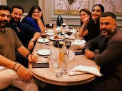 Kareena Kapoor Khan-सैफ अली खान ने लंदन में की सोनम और रिया से मुलाकात, डिनर डेट की तस्वीरें हुईं वायरल