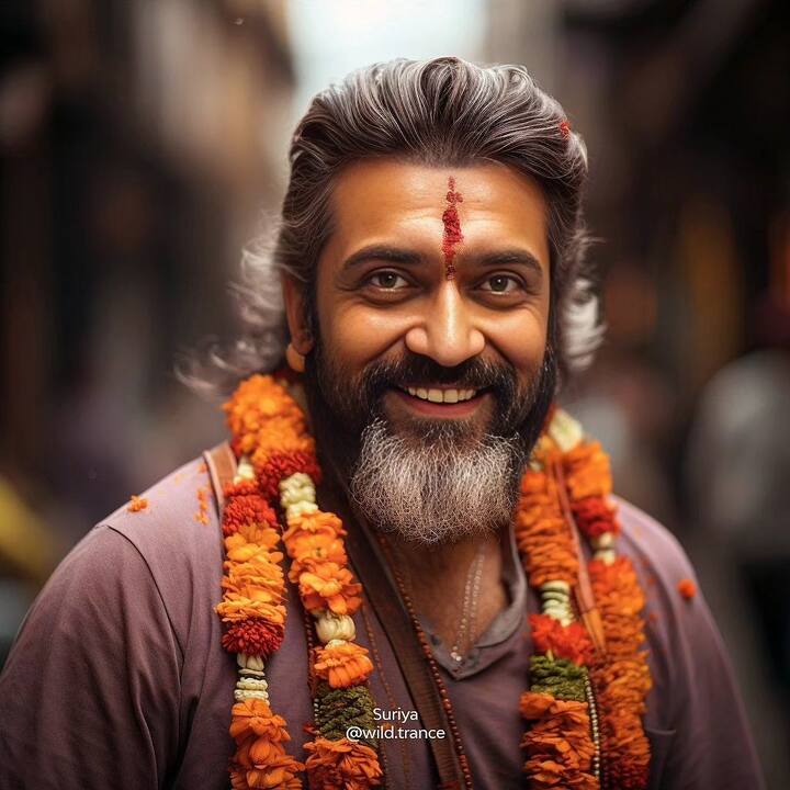 సూర్య. Photo Credit:Psycadelic Art/Instagram