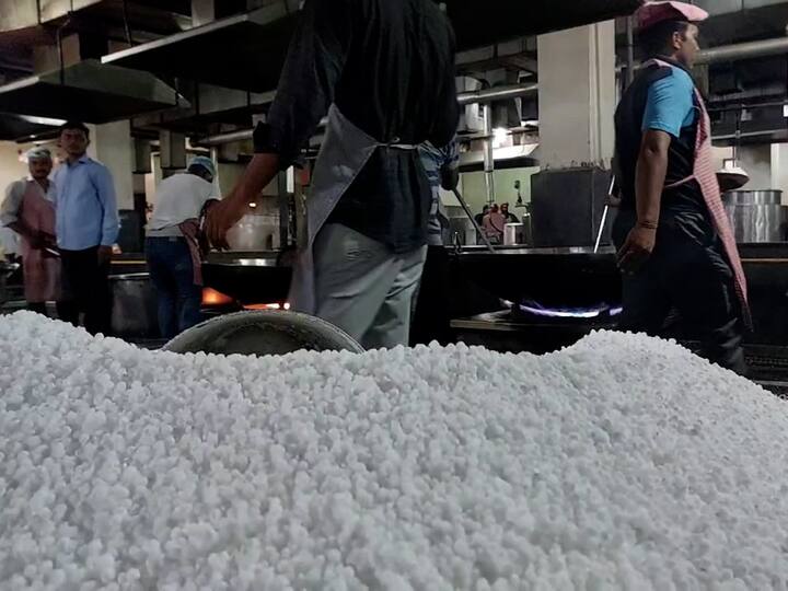 सबका मालिक एक संदेश देणा-या साईबाबांच्या दर्शनासाठी आज एकादशीच्या दिवशी  भाविकांनी गर्दी केली आहे