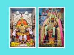 Kolhapur News: आषाढीला करवीर निवासिनी श्री अंबाबाई अन् दख्खनचा राजा जोतिबा सजले विठ्ठल रुक्मिणीच्या रुपात