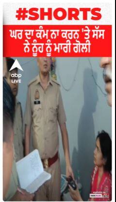 OMG ਘਰ ਦਾ ਕੰਮ ਨਾ ਕਰਨ 'ਤੇ ਸੱਸ ਨੇ ਨੂੰਹ ਨੂੰ ਮਾਰੀ ਗੋਲੀ