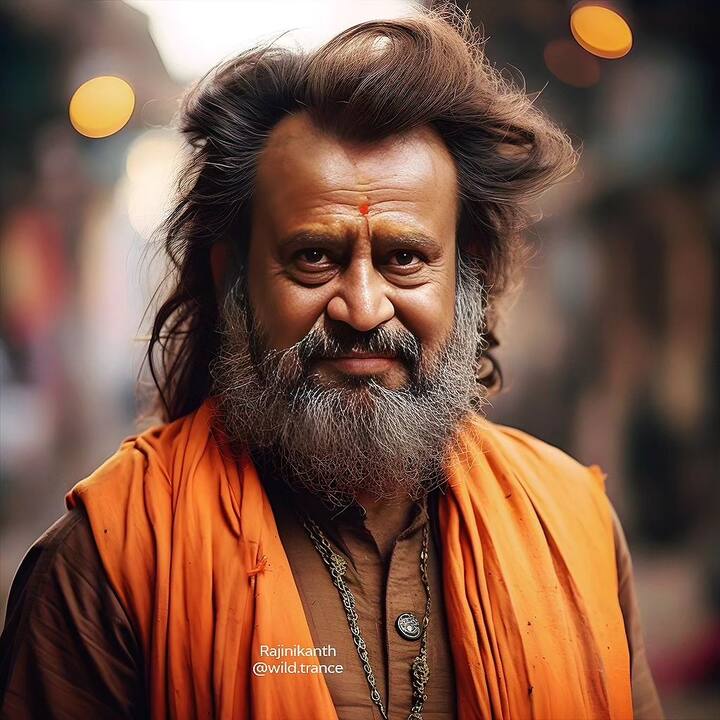 రజనీకాంత్. Photo Credit:Psycadelic Art/Instagram
