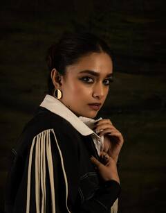 Keerthi Suresh : 'கருப்புதான் எனக்கு புடுச்ச கலரு..' கருப்பு உடையில் கலக்கும் மாமன்னன் நடிகை!