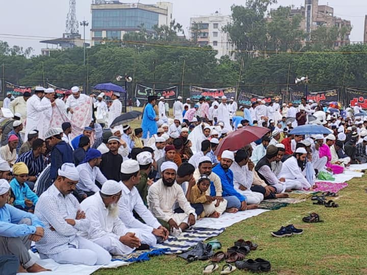 Eid-al-Adha 2023: Namaz offered at Gandhi Maidan Patna Bihar Deployment of 413 Magistrates by DM ann Eid-al-Adha 2023: पटना के गांधी मैदान में अदा की गई नमाज, अलर्ट मोड में जिला प्रशासन, 413 मजिस्ट्रेट की तैनाती