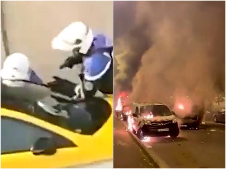 Paris Traffic Stop Shooting 77 Arrested In France Protests Continue On Second Night Over Voluntary Homicide 17-Year-Old North African Origin Boy 77 Arrested In France After Protests Continue Over Traffic Stop Shooting Of 17-Year-Old Boy