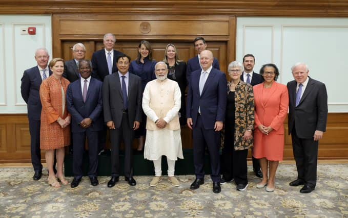 PM Modi: एक दशक में पहली बार गोल्डमैन सॉक्स के बोर्ड के सदस्य भारत दौरे पर, पीएम मोदी से की मुलाकात