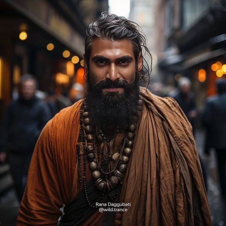 రానా. Photo Credit:Psycadelic Art/Instagram