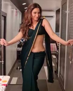 Tamanna Bhatia Photos: ઇન્ટીમેટ સીન આપીને ખળભળાટ મચાવનારી તમન્ના સાડીમાં દેખાય છે કાતિલ