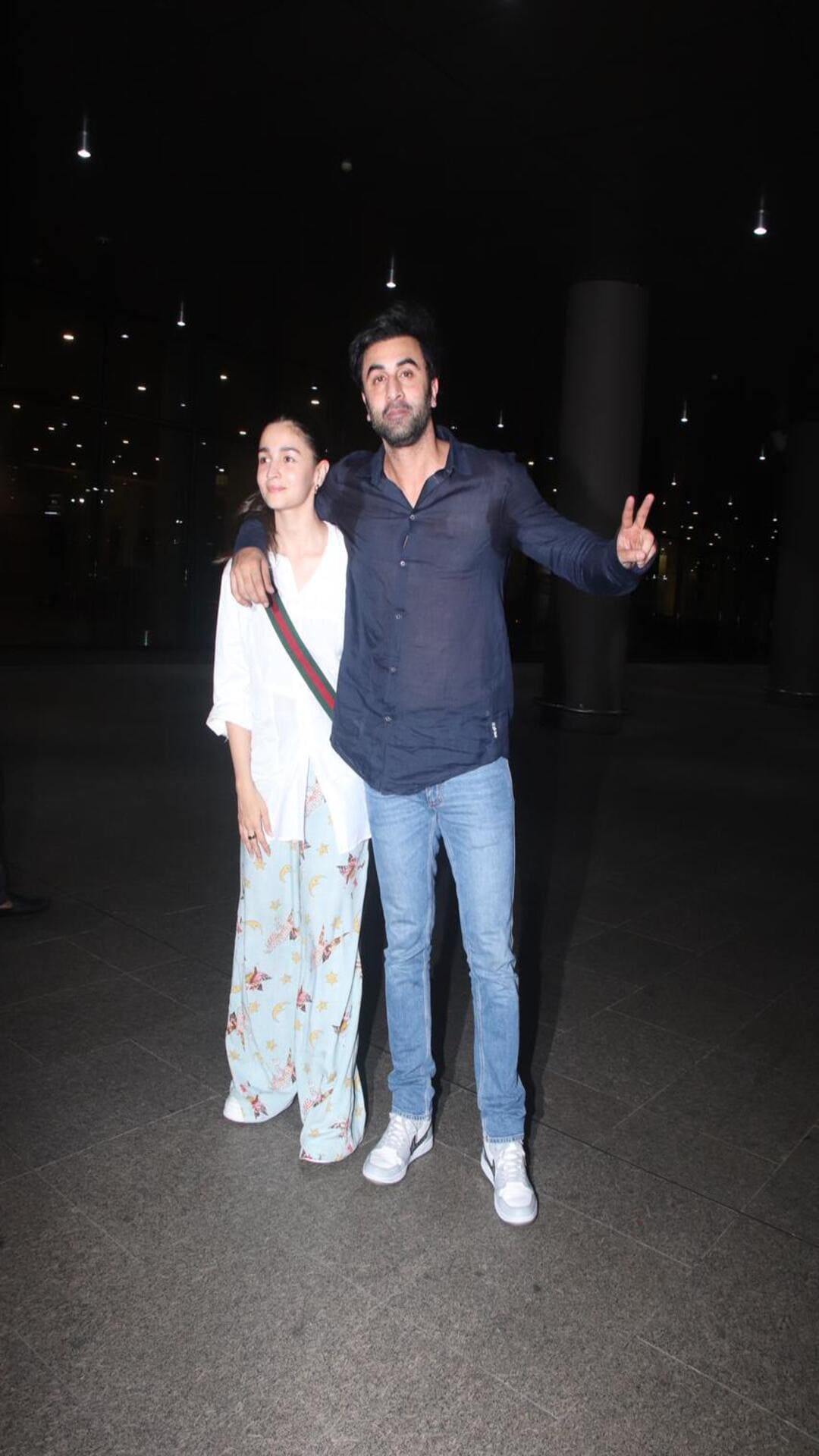 Alia Bhatt and Ranbir Kapoor slay airport fashion in minimal