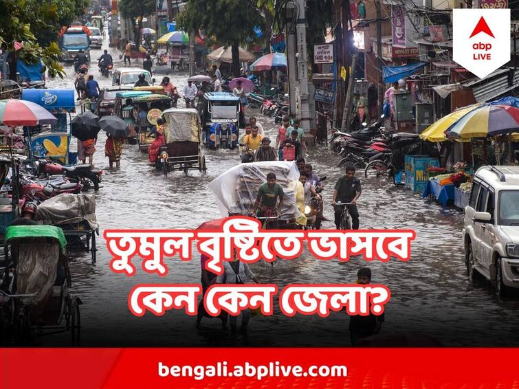 West Bengal Weather Update Orange Alert For Heavy Rain In North Bengal Districts, Rain Continues In South Bengal West Bengal Weather Update : তিন জেলায় অতি ভারী বৃষ্টির কমলা সতর্কতা, তালিকায় কোন কোন জেলা ?