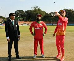 Super Six:  ஓமன் அணியை கடைசி ஓவரில் கஷ்டப்பட்டு வீழ்த்தி த்ரில் வெற்றி பெற்ற ஜிம்பாப்வே அணி!