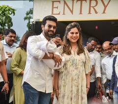 Ram Charan Daughter: ব্রহ্মাণ্ড পুরাণ থেকে অনুপ্রাণিত, মেয়ের অভিনব নাম রাখলেন রাম চরণ