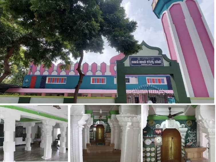 Ramanathapuram: கடற்கரை பாறைகளை கொண்டு கட்டப்பட்ட பெரியபட்டிணம் கல்லு பள்ளிவாசல் Ramanathapuram dist Periyapattinam stone masque built with beach rocks TNN Ramanathapuram: கடற்கரை பாறைகளை கொண்டு கட்டப்பட்ட பெரியபட்டிணம் கல்லு பள்ளிவாசல்