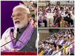 PM Modi Addresses Faculty, Students And Staff At Delhi University's Centenary Celebrations: SEE PICS