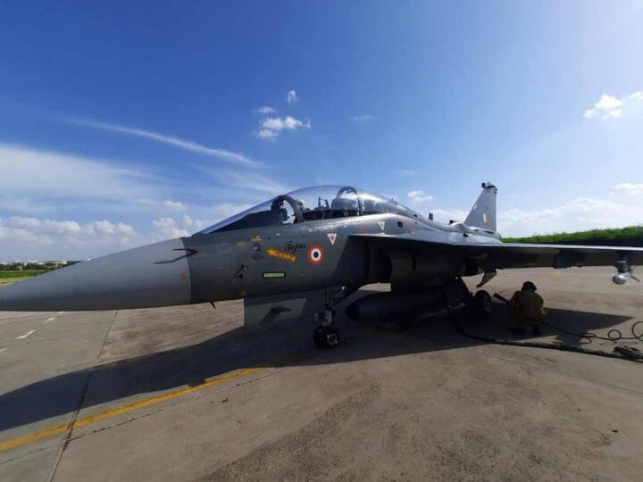 A naval version of the indigenously made Light Combat Aircraft (LCA) Tejas has also been developed. (Source: ANI)