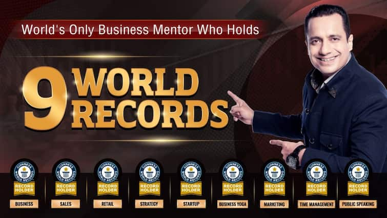 Dr. Vivek Bindra: The Indian Trailblazer with Nine Guinness World Records