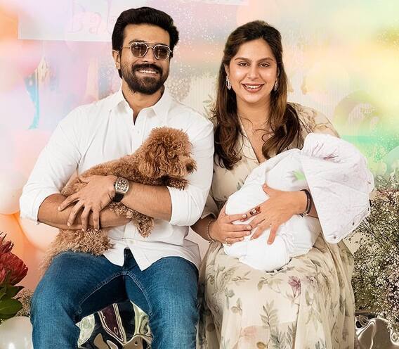 Naming Ceremony of Ramcharan Upasana Baby Girl : మెగా ఇంటిలో వారసురాలికి మొదటి వేడుక | ABP Desam