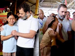 Manipur Violence: వెక్కివెక్కి ఏడ్చిన మణిపూర్ అల్లర్ల బాధితులు, ఓదార్చిన రాహుల్ గాంధీ