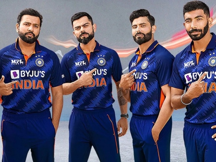Premium Vector | India cricket team sports kid design or india cricket  jersey design