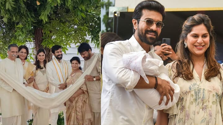 Ram Charan Daughter: Actor Ram Charan celebrated his daughters naming ...