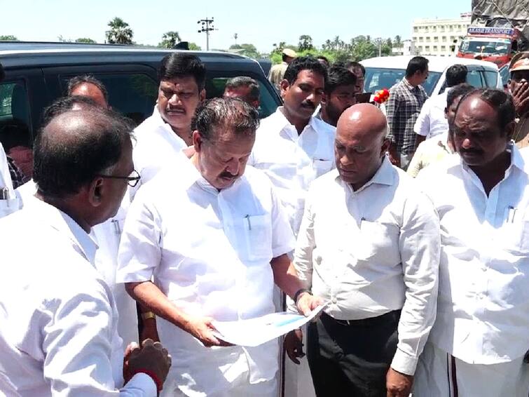 Minister Ponmudi ordered to speedily complete the Mani Mandam for the 21 martyrs lost their lives in the reservation protest in Villupuram TNN விழுப்புரத்தில் இடஒதுக்கீடு போராட்டத்தில் உயிர் நீத்த 21 தியாகிகளுக்கு மணி மண்டபம் -  விரைந்து முடிக்க அமைச்சர் பொன்முடி உத்தரவு