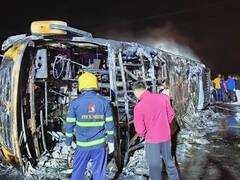 Samruddhi Mahamarg पर बस हादसे की तस्वीरें हैं भयावह, जिंदा जल गए 25 लोग, जिन्दा बचे शख्स ने सुनाई आपबीती