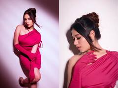 Jannat Zubair Rahmani Brings Her Barbie Side In A Pink Dress - SEE PICS