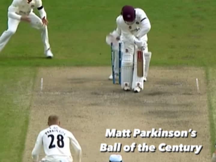 Matt Parkinson bowls the ball of the century in county cricket former Australian Shane Warne threw it in 1993 Watch: शेन वॉर्न के बाद अब इस स्टार स्पिनर ने फेंकी ‘बॉल ऑफ द सेंचुरी’, वीडियो देख आप भी करेंगे तारीफ