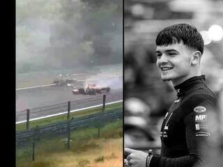 Car Racer Dilano van't: ஃபார்முலா கார் பந்தயம்.. சீறிப்பாய்ந்து நொறுங்கிய ரேஸ் கார்..18 வயதே ஆன டிலானோ மரணம்