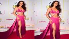 ਅਵਾਰਡ ਨਾਈਟ 'ਚ ਪਿੰਕ ਕਲਰ ਦੀ ਰਿਵੀਲਿੰਗ ਡਰੈੱਸ ਪਹਿਨ ਕੇ ਦਿਸ਼ਾ ਪਟਨੀ ਨੇ ਫਲਾਂਟ ਕੀਤੀ ਆਪਣੀ ਕਰਵੀ ਫਿਗਰ