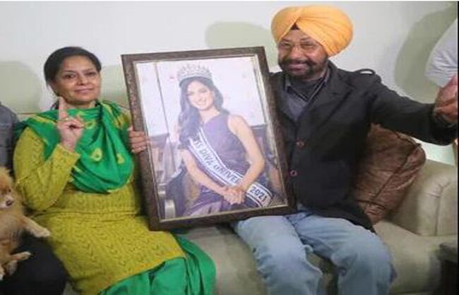 Miss Universe ਹਰਨਾਜ਼ ਕੌਰ ਸੰਧੂ ਦੇ ਪਿਤਾ ਦਾ ਅੰਤਿਮ ਸਸਕਾਰ, ਧੀ ਨਹੀਂ ਪਹੁੰਚ ਸਕੀ ਅੰਤਿਮ ਦਰਸ਼ਨਾਂ ਲਈ