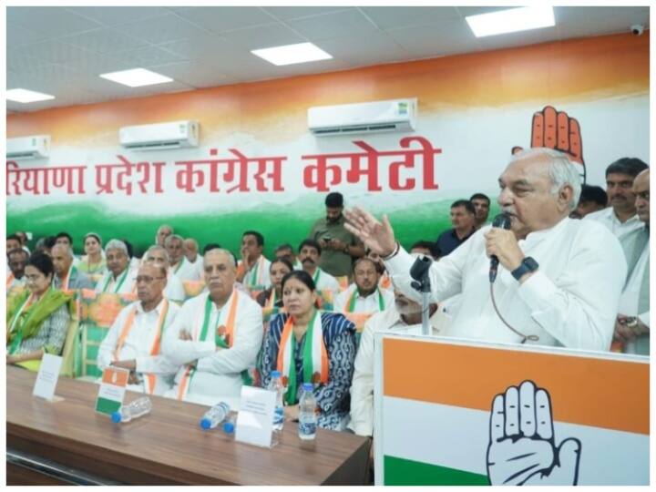 Haryana Election Congress Meeting in Delhi Organization list released soon Haryana Election: हरियाणा कांग्रेस का दिल्ली में मंथन, जल्द जारी होगी संगठन की लिस्ट, चुनावी अभियान तेज करने के लिए बनी ये रणनीति